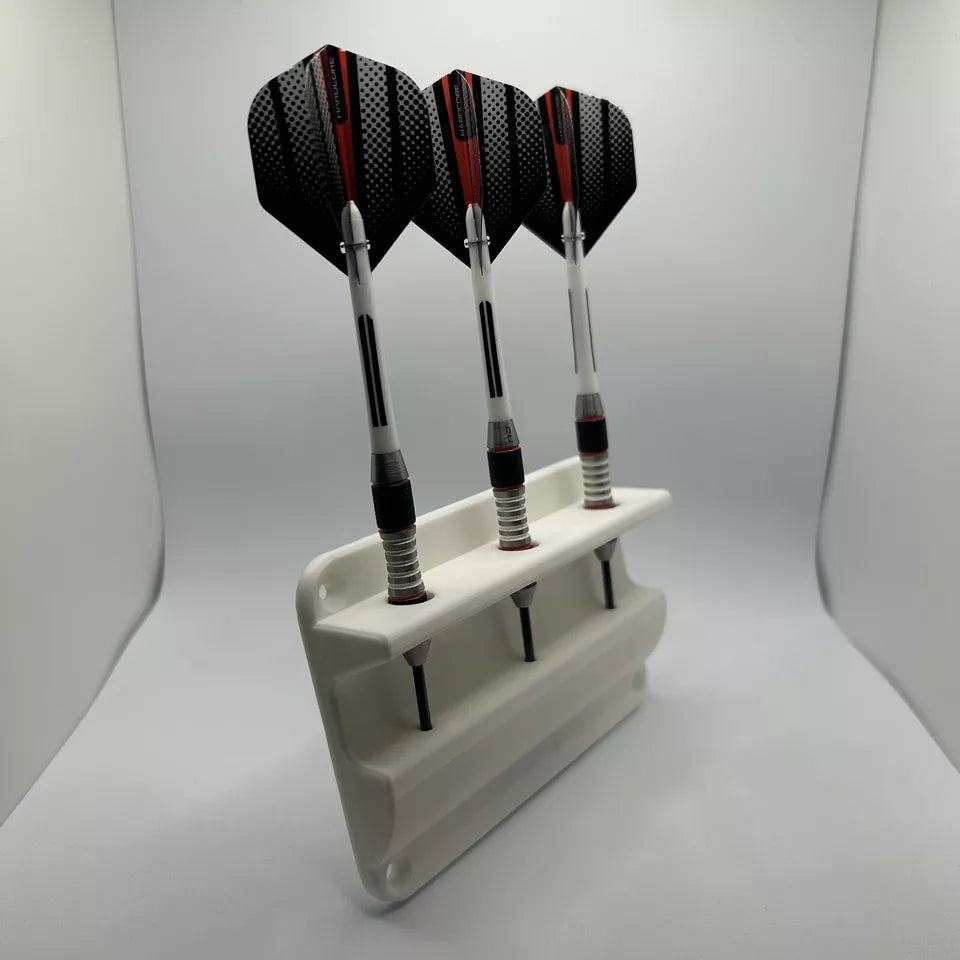 Wall Mounted Dart Holder, Holds 3 Darts Of Any Size